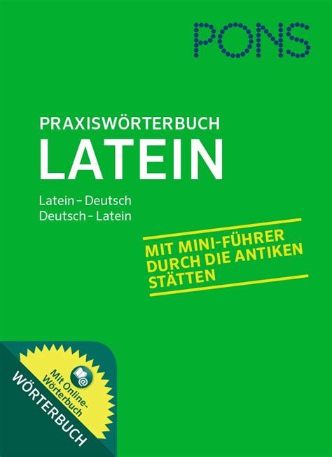 pons latein|pons latein deutsch.